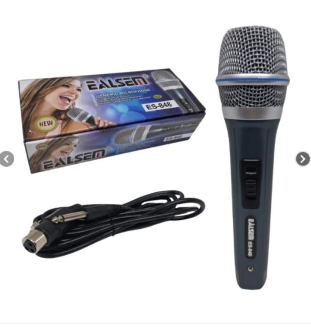 Microfono  de mano EALSEM Alambrico ES-848