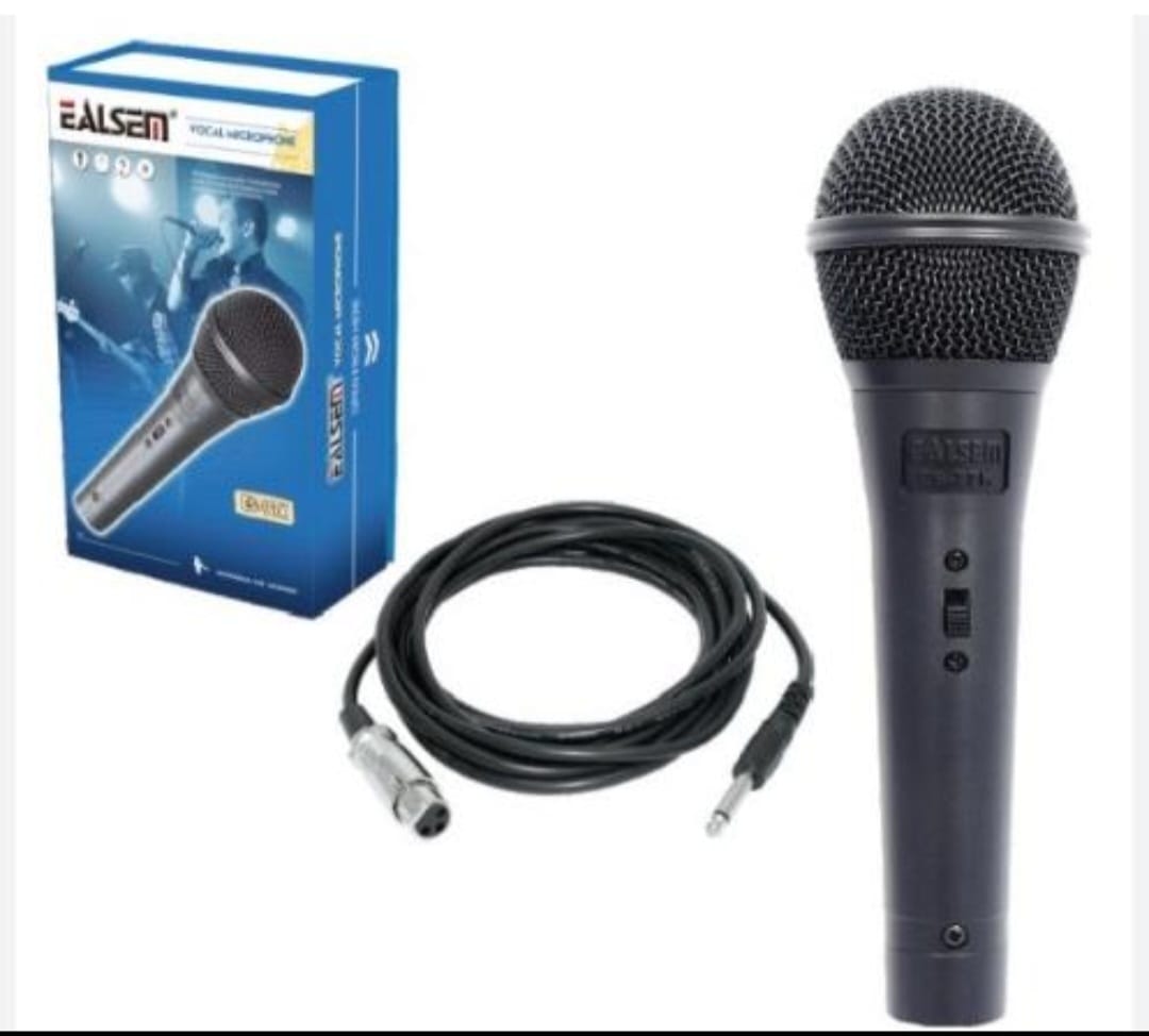 Microfono  de mano alambrico EALSEM ES-77K