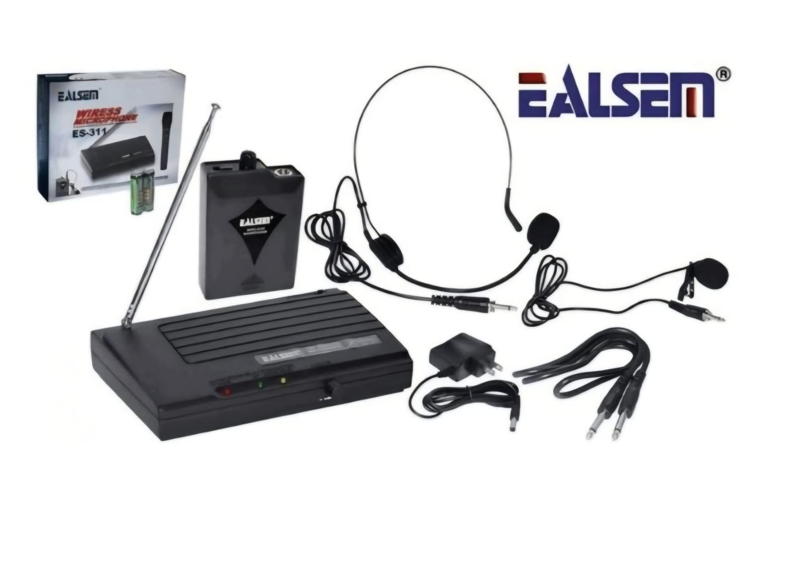 Microfono  Inalambrico  EALSEM VHF  Vincha Solaero ES-311 